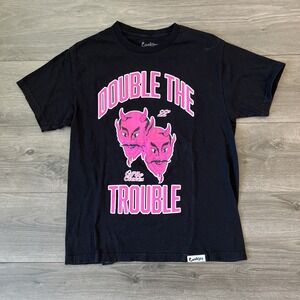 Cookies Mens M T Shirt Double The Trouble Black Short Sleeve